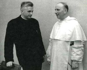 Fr. Yves Congar, O.P. with Fr. Joseph Ratzinger